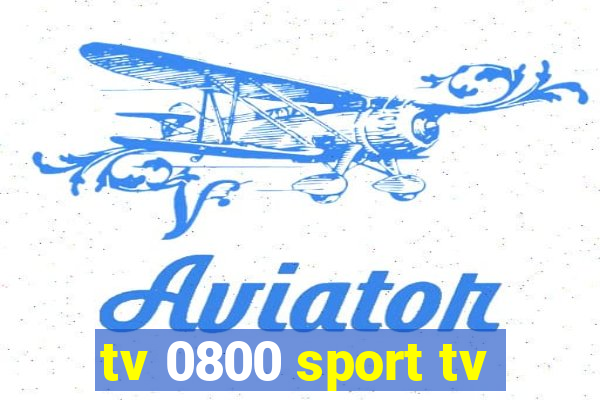 tv 0800 sport tv